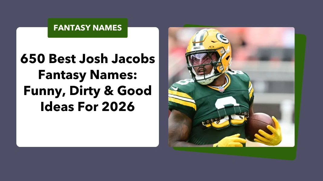 Josh Jacobs Fantasy Names