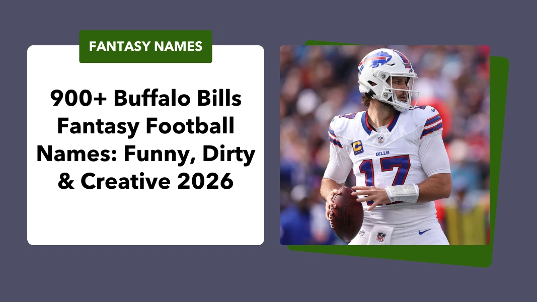 Buffalo Bills Fantasy Football Names