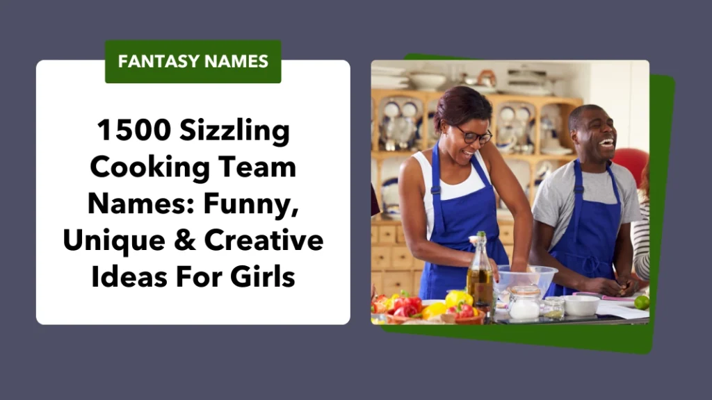 Cooking Team Names