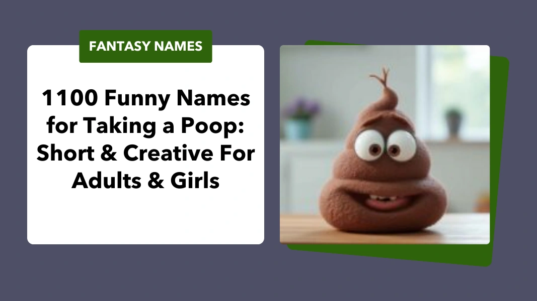 Funny Names for Taking a Poop