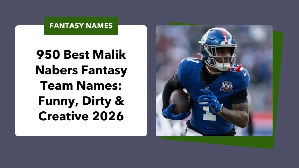 Malik Nabers Fantasy Team Names