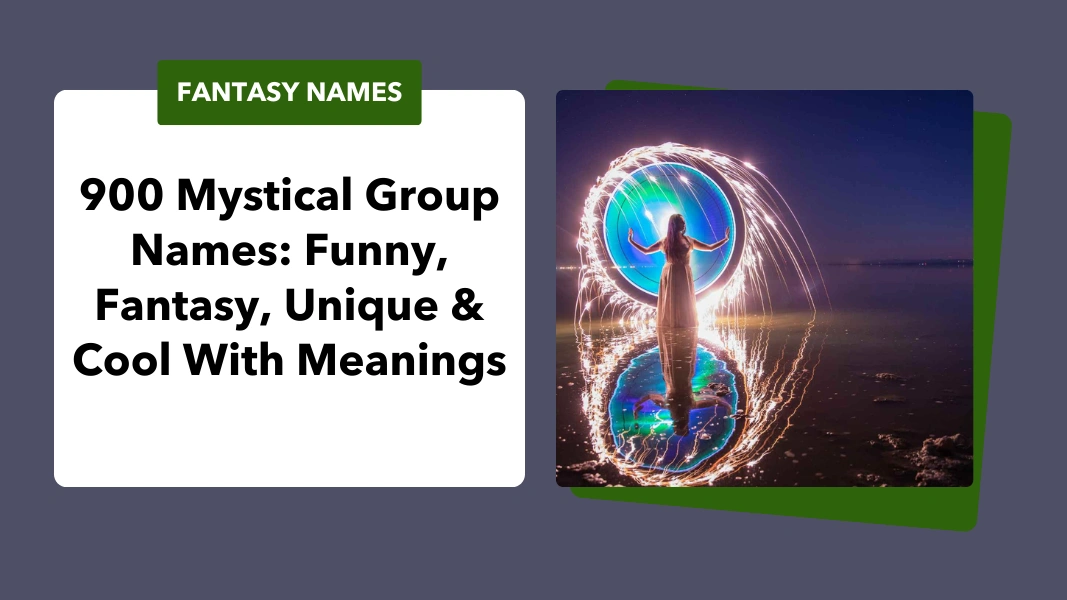 Mystical Group Names