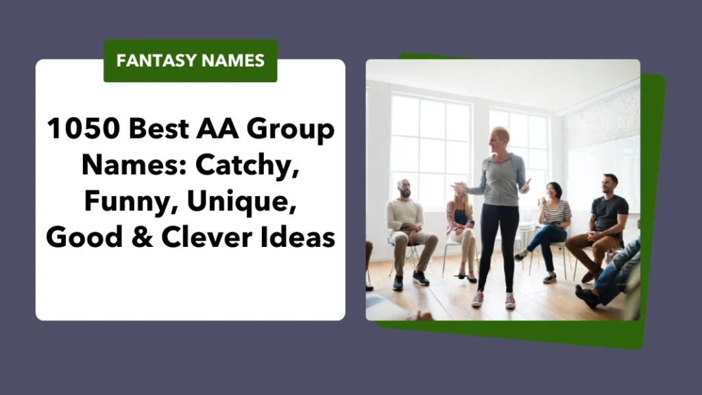 AA Group Names