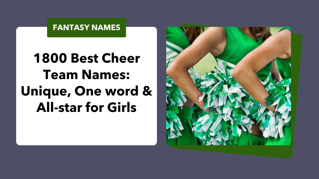 Cheer Team Names