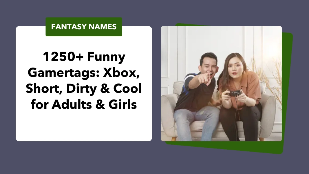 Funny Gamertags