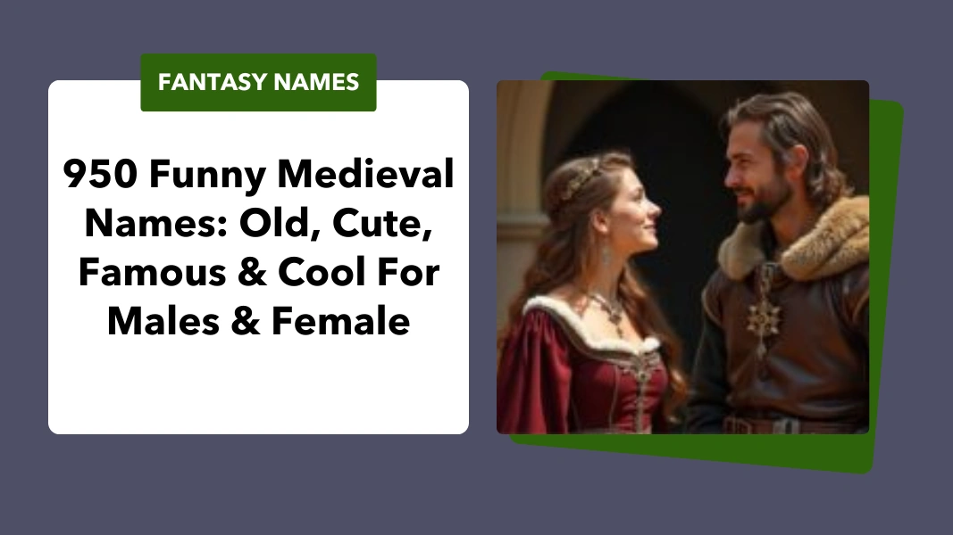 Funny Medieval Names