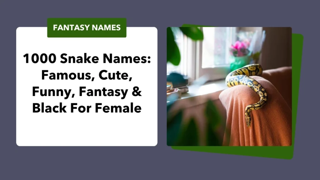 Snake Names