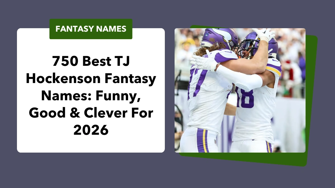 TJ Hockenson Fantasy Names