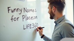 Funny Names for Places on LIFE360
