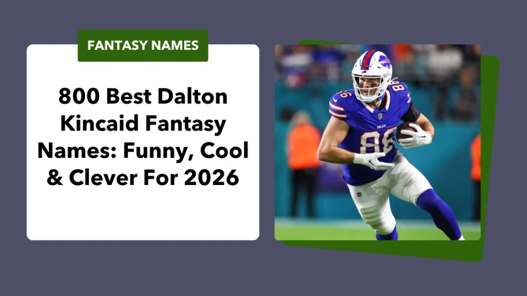 Dalton Kincaid Fantasy Names