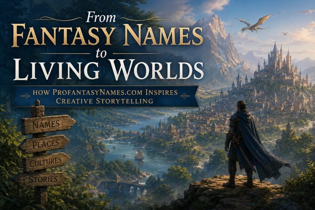From Fantasy Names to Living Worlds: How ProFantasyNames.com Inspires Creative Storytelling